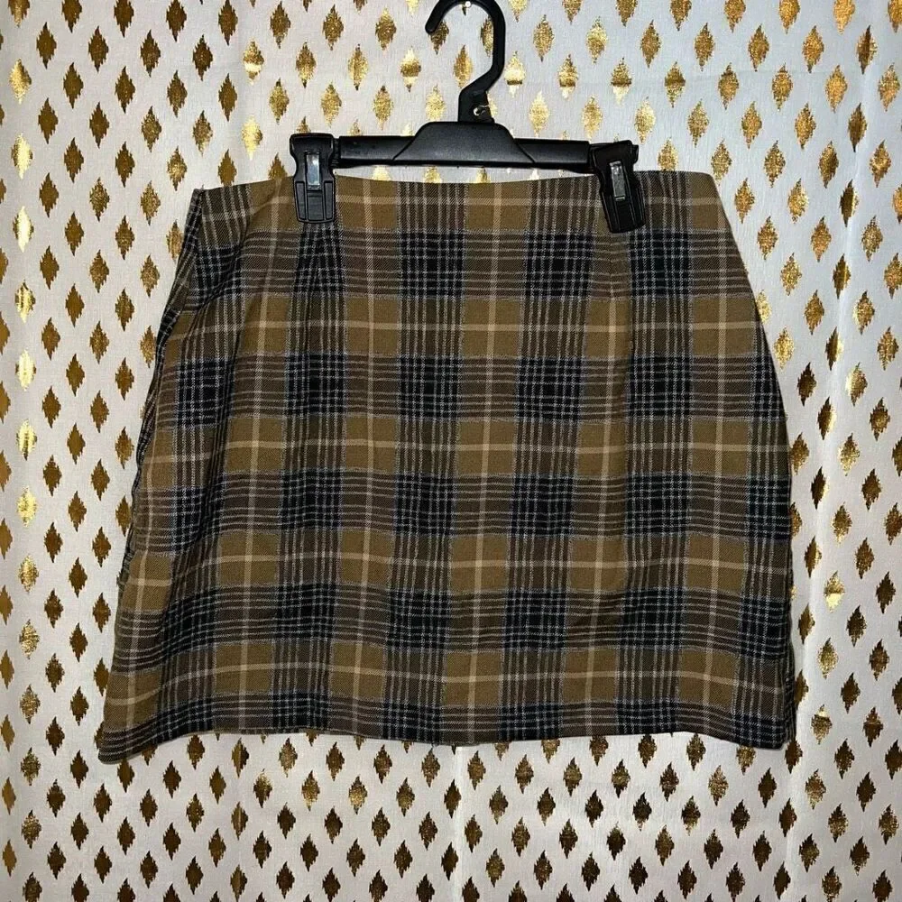 Stella Luce plaid skirt